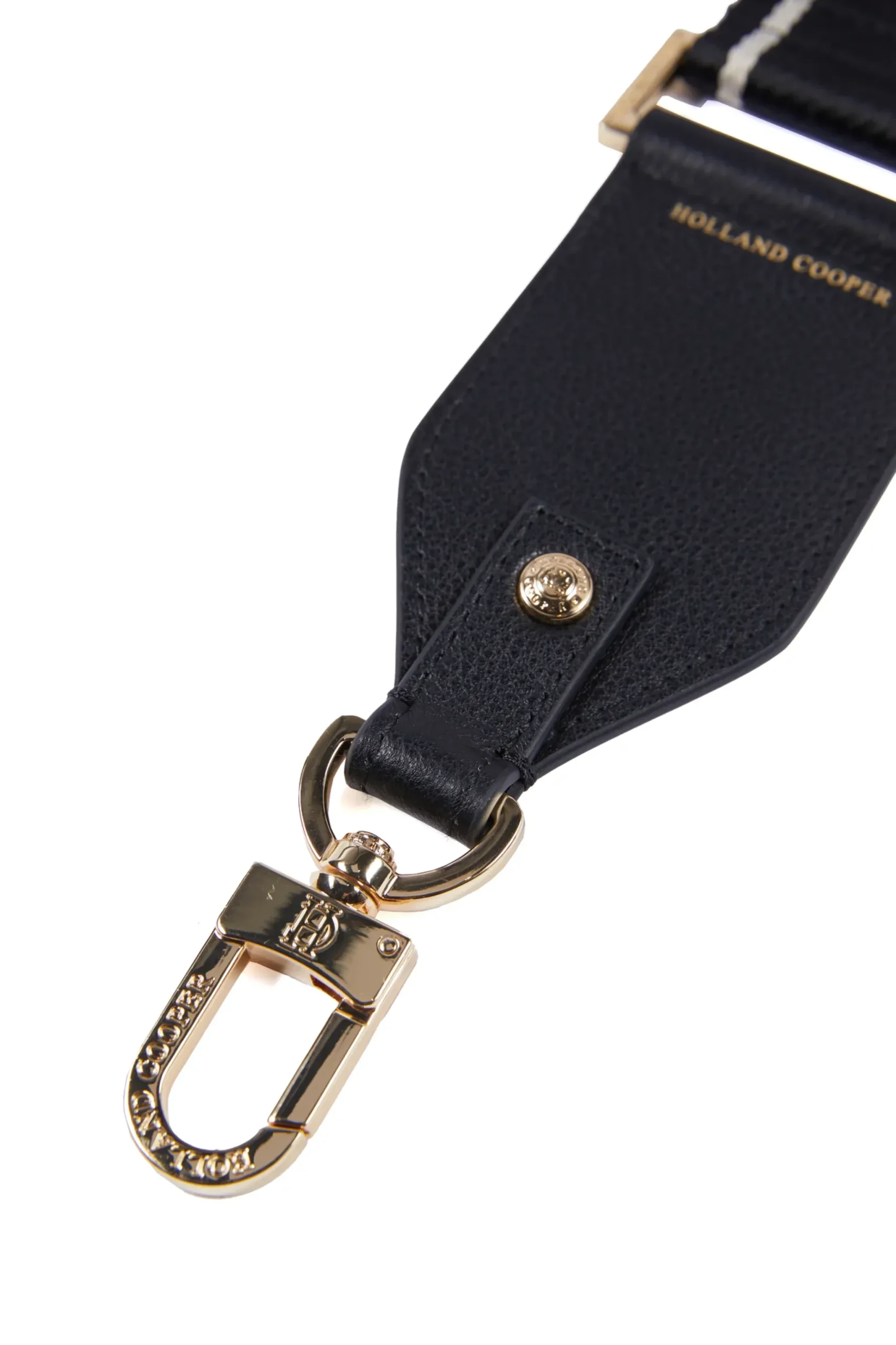 Holland Cooper Abbot Bag Strap Ecru Houndstooth Best