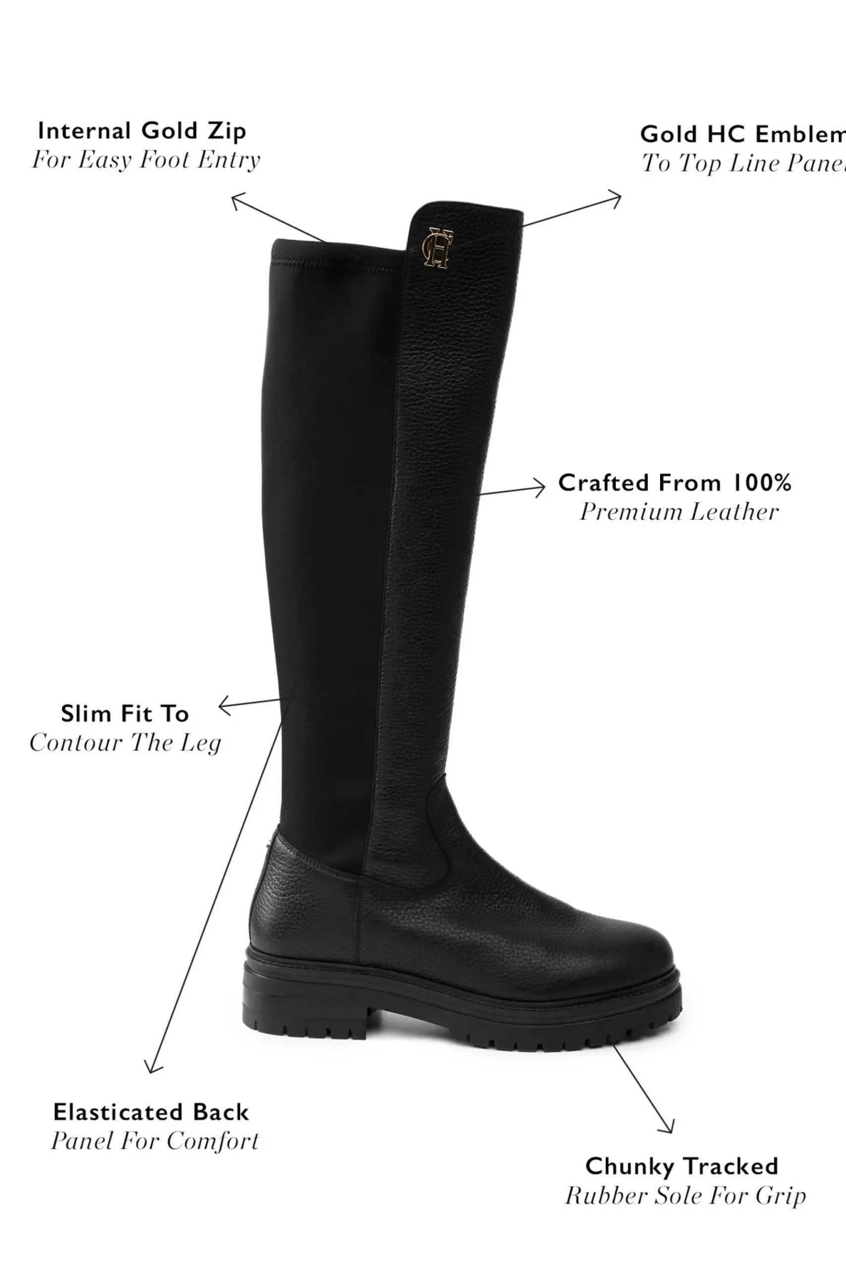 Holland Cooper Albany Chunky Boot Outlet