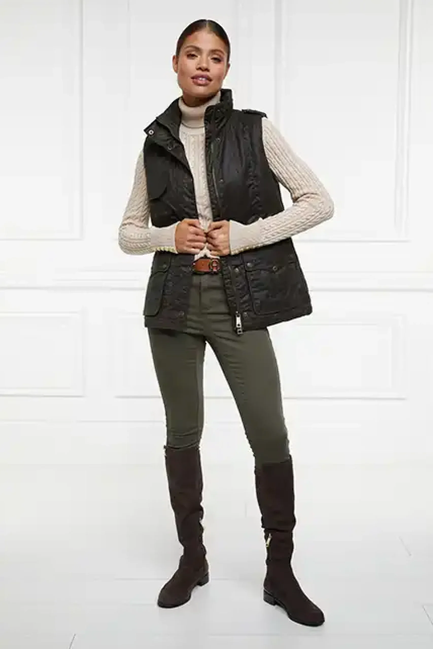 Holland Cooper Alma Wax Gilet Online