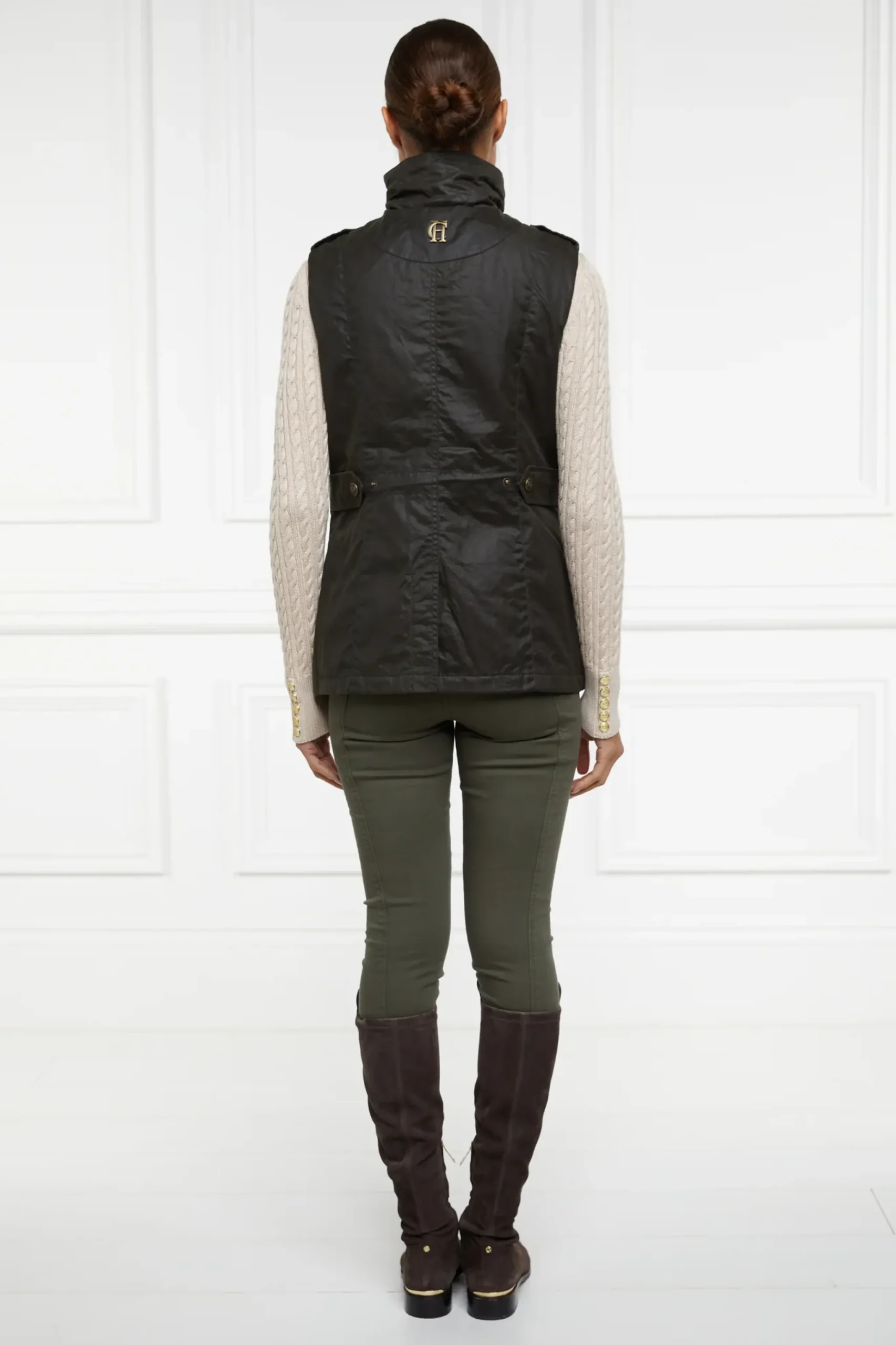 Holland Cooper Alma Wax Gilet Online