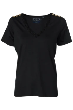 Holland Cooper Amelia Tee Black Hot