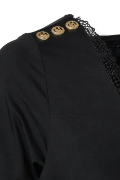 Holland Cooper Amelia Tee Black Hot