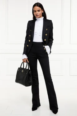 Holland Cooper Amoria Flared Jean Black Best
