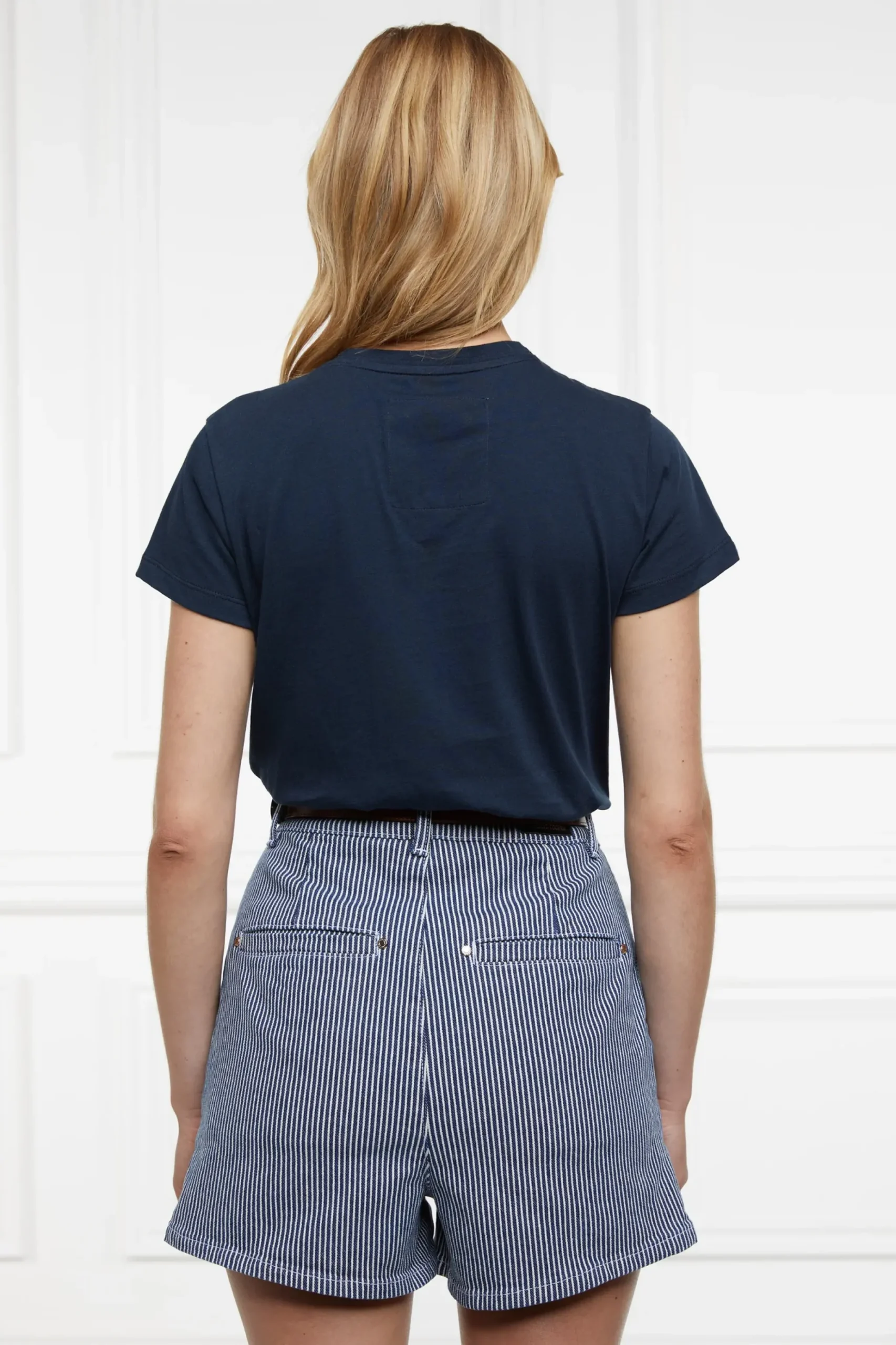 Holland Cooper Amoria Short Ticking Stripe Sale