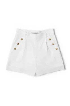 Holland Cooper Amoria Tailored Short White Clearance