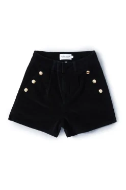 Holland Cooper Amoria Velvet Shorts