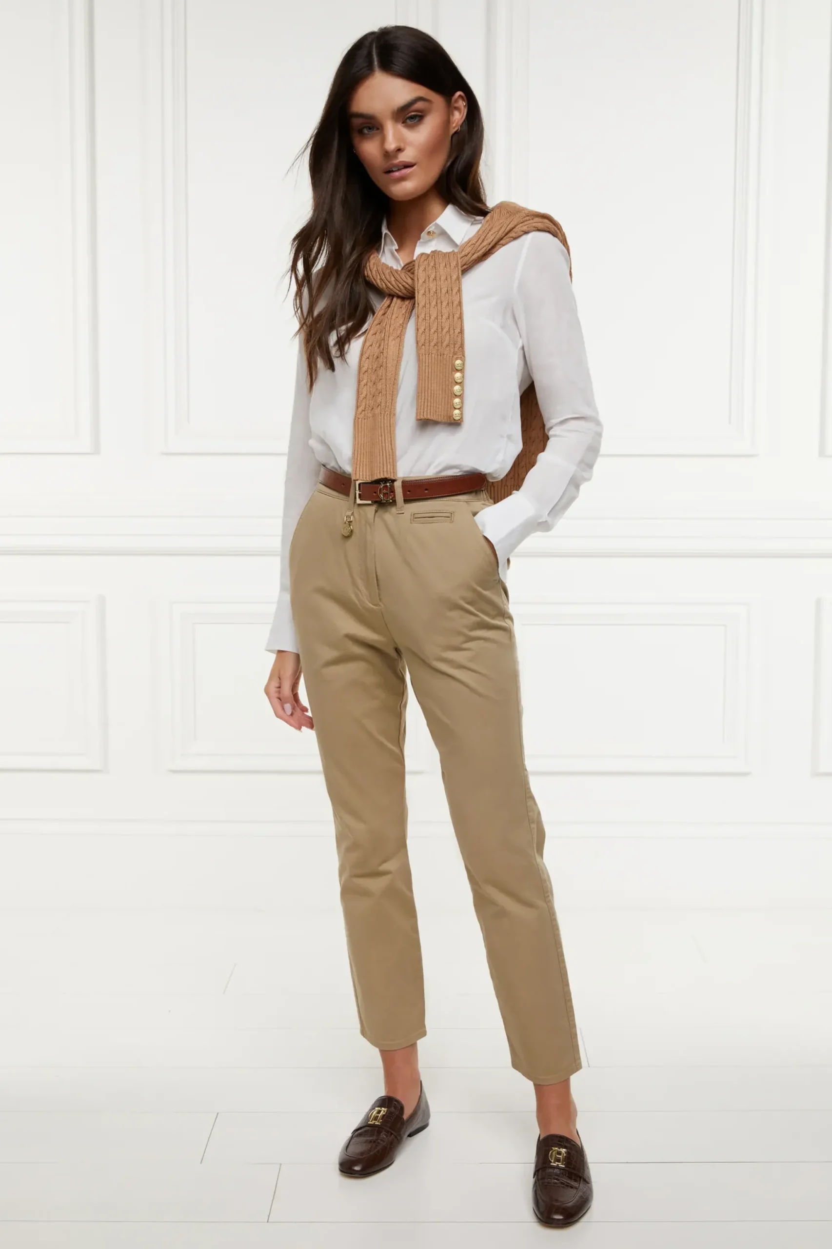Holland Cooper Arnesby Chino Stone Discount