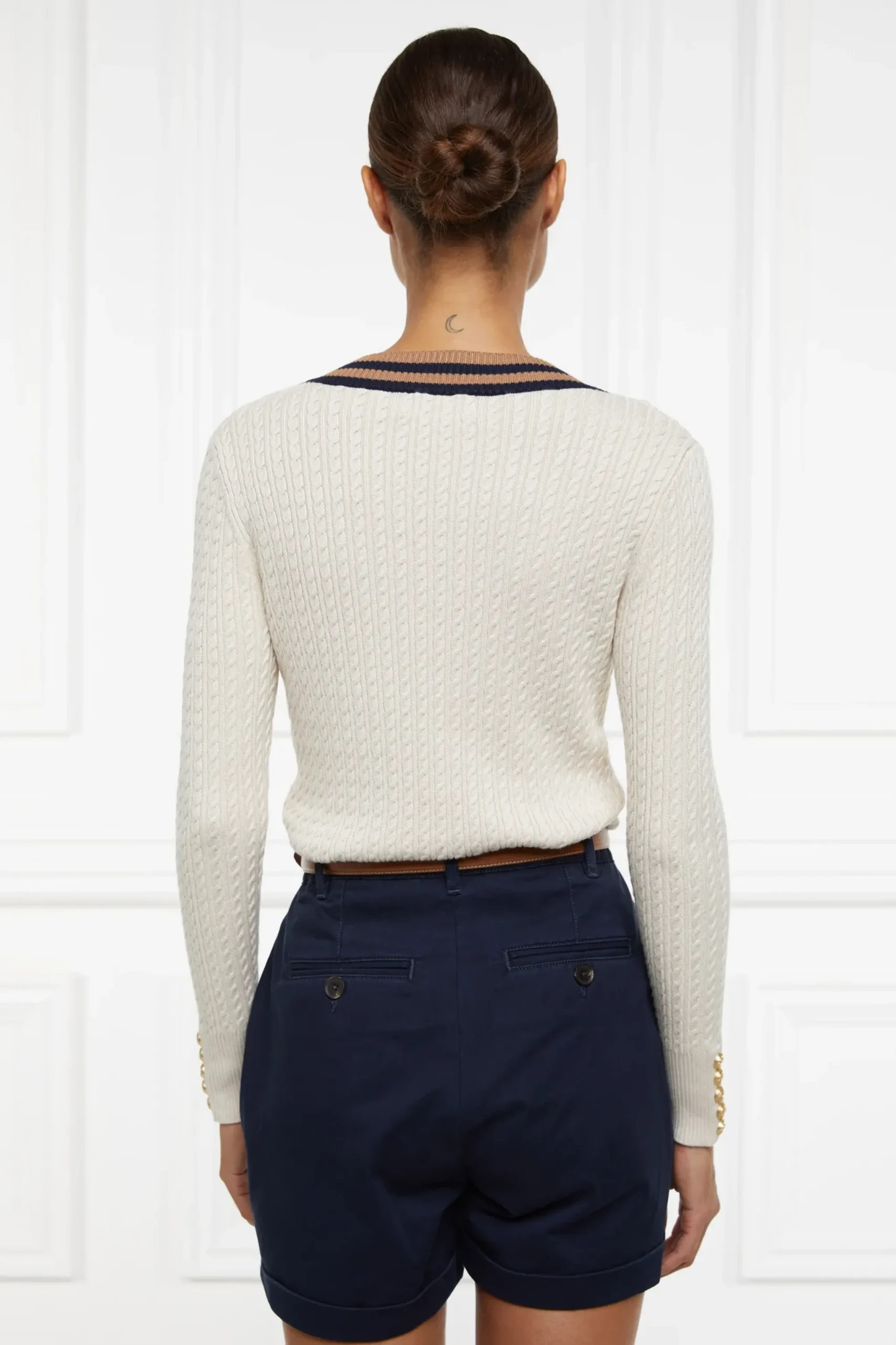 Holland Cooper Arnesby Chino Short Ink Navy Clearance