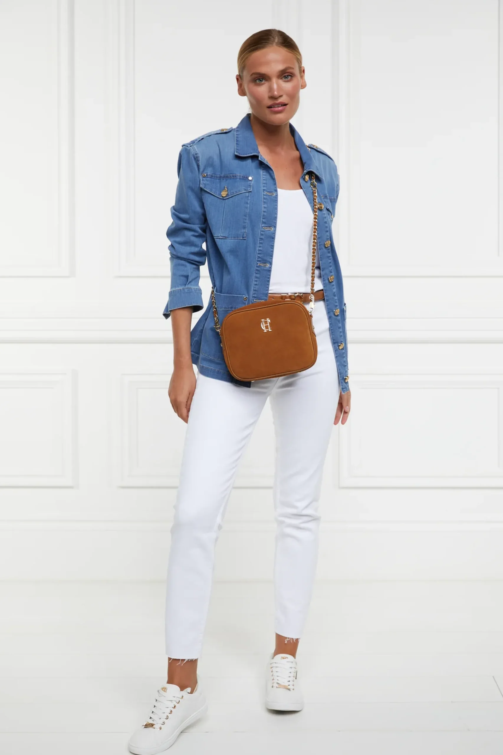 Holland Cooper Artillery Jacket Denim Online