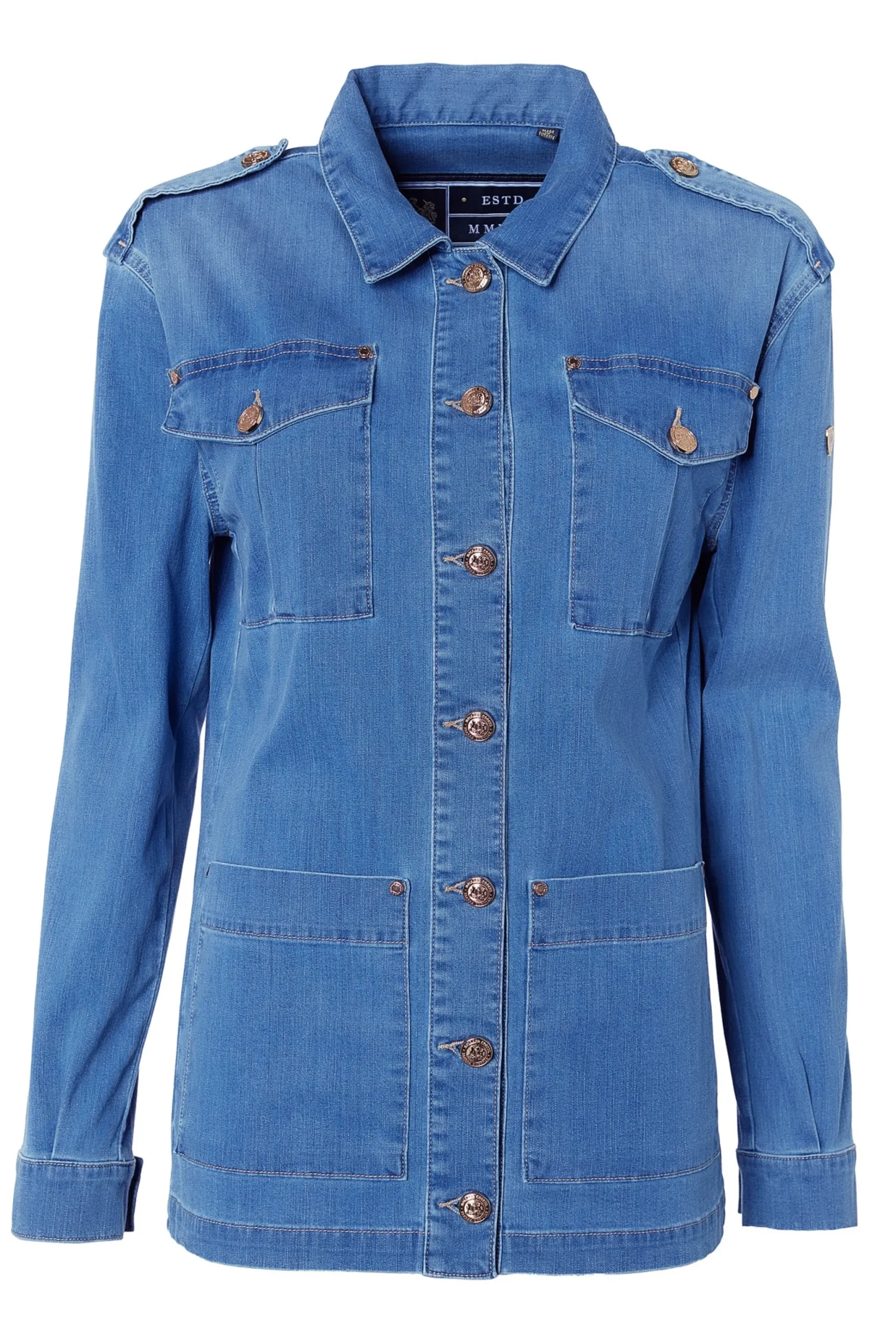 Holland Cooper Artillery Jacket Denim Online