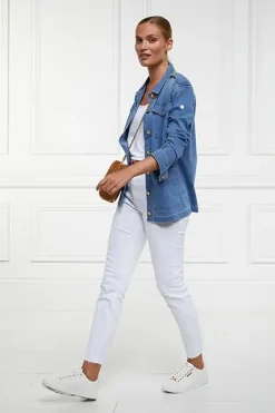 Holland Cooper Artillery Jacket Denim Online