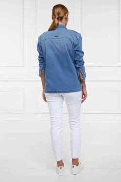 Holland Cooper Artillery Jacket Denim Online