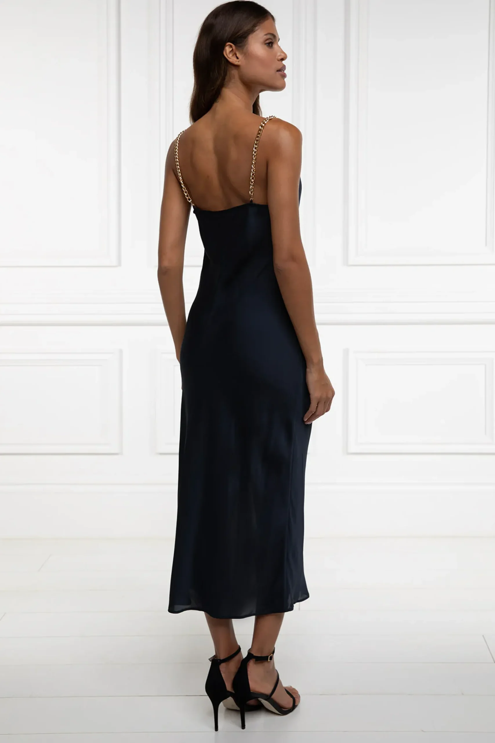 Holland Cooper Aurora Satin Dress Online