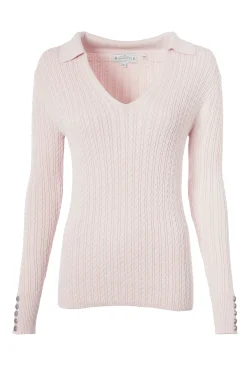 Holland Cooper Ava Knit Soft Pink Discount