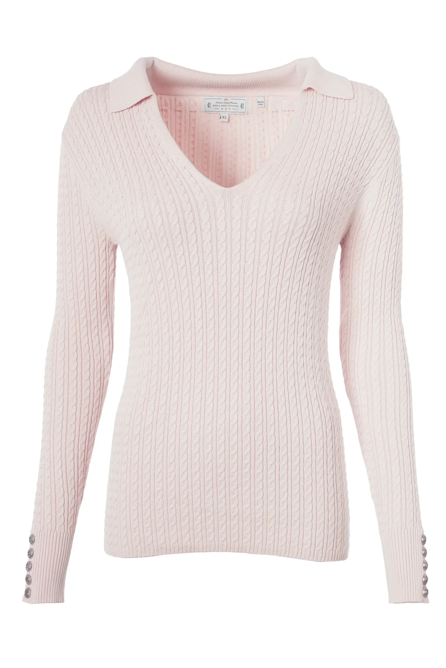 Holland Cooper Ava Knit Soft Pink Discount