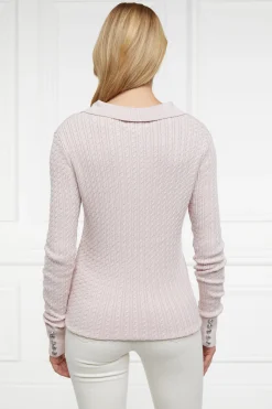 Holland Cooper Ava Knit Soft Pink Discount