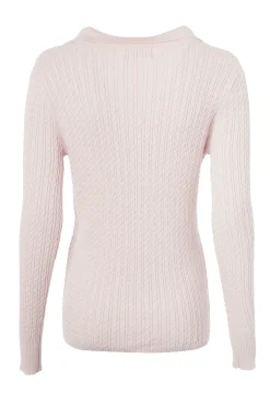 Holland Cooper Ava Knit Soft Pink Discount