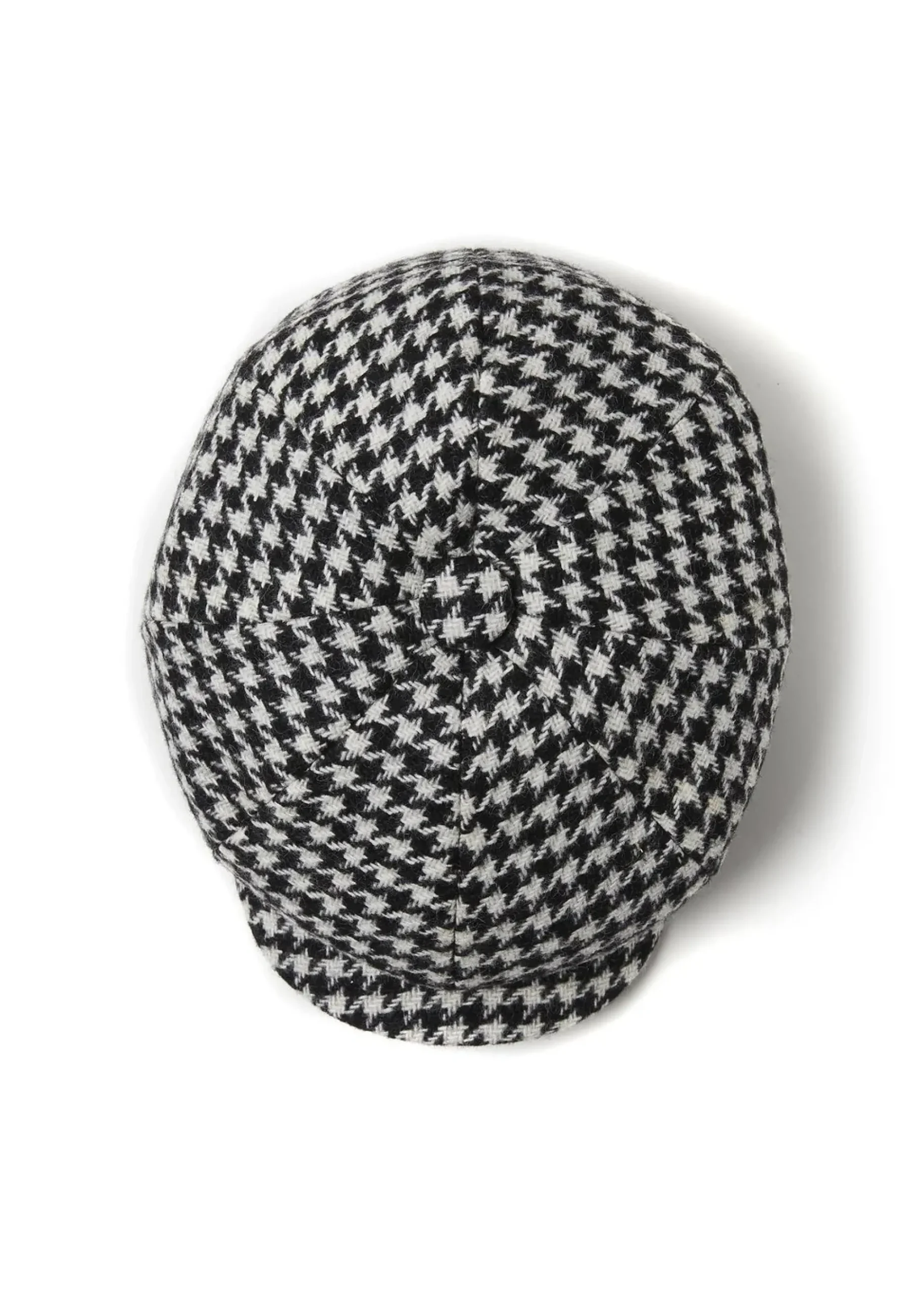 Holland Cooper Baker Boy Cap Houndstooth Clearance