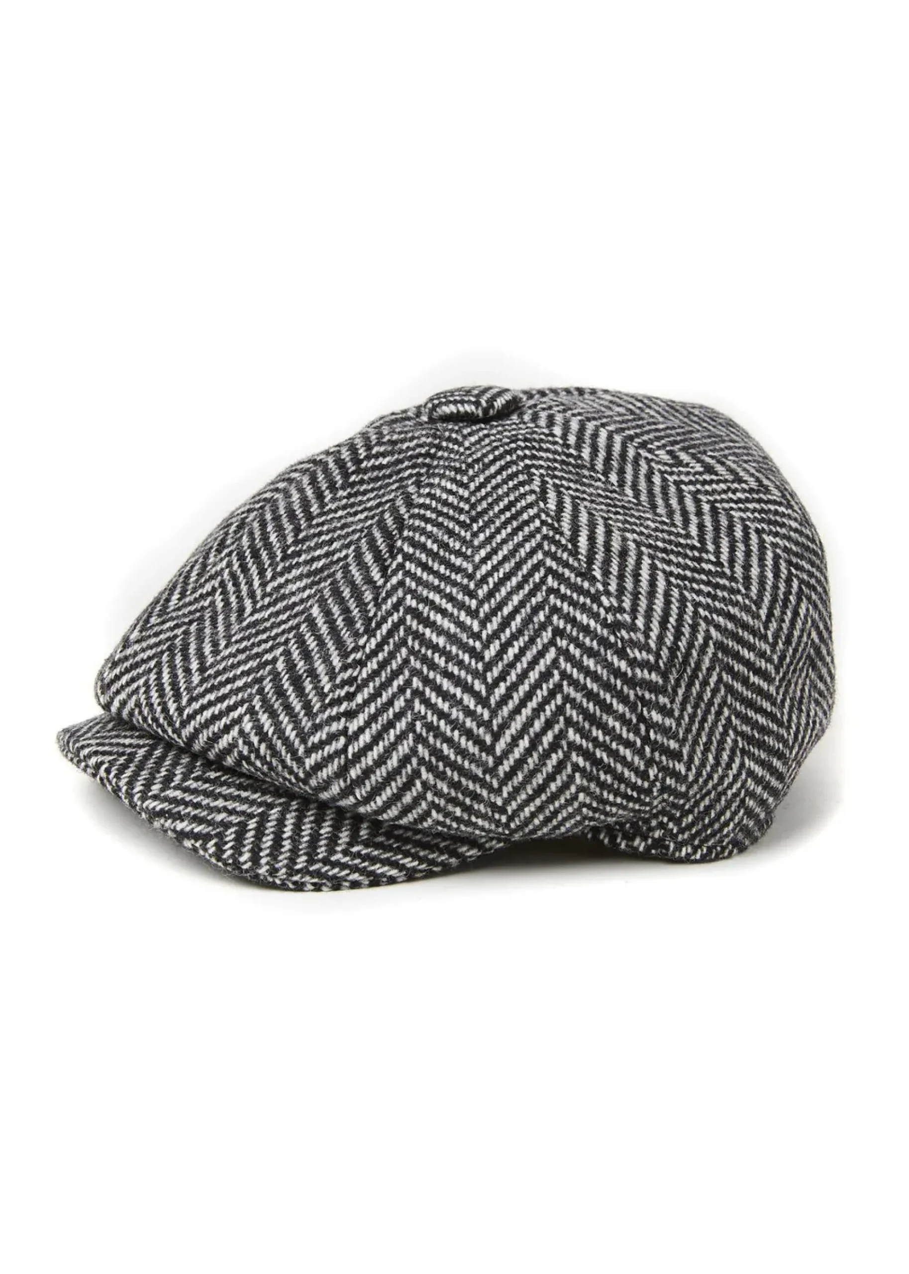 Holland Cooper Baker Boy Cap Houndstooth Clearance