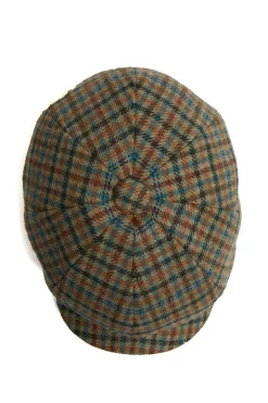 Holland Cooper Baker Boy Cap Bredon Check Clearance