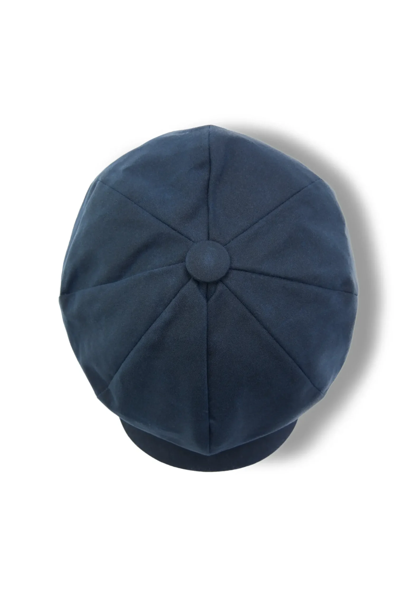 Holland Cooper Baker Boy Cap Navy Wax Best
