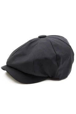 Holland Cooper Baker Boy Cap Black Wax Clearance