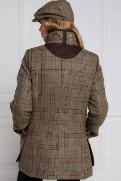 Holland Cooper Balmoral Field Coat Bourbon Tweed