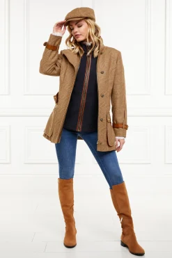 Holland Cooper Balmoral Field Coat Tawny Sale