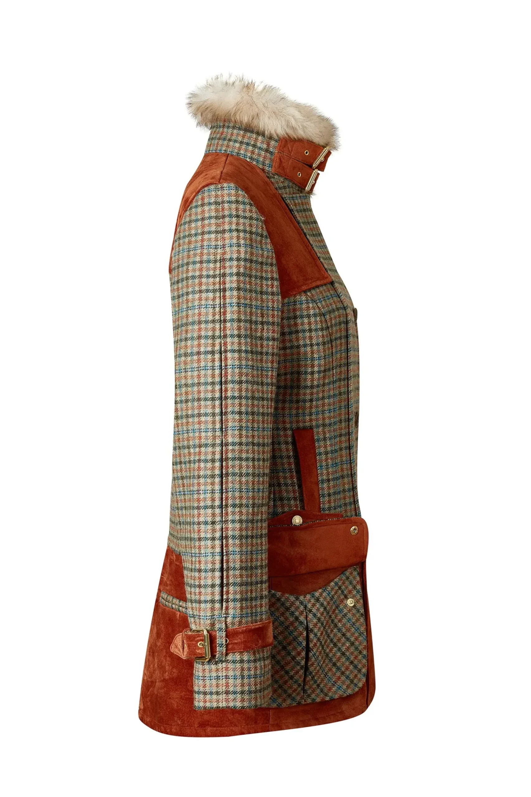 Holland Cooper Balmoral Field Jacket Bredon Tweed Online