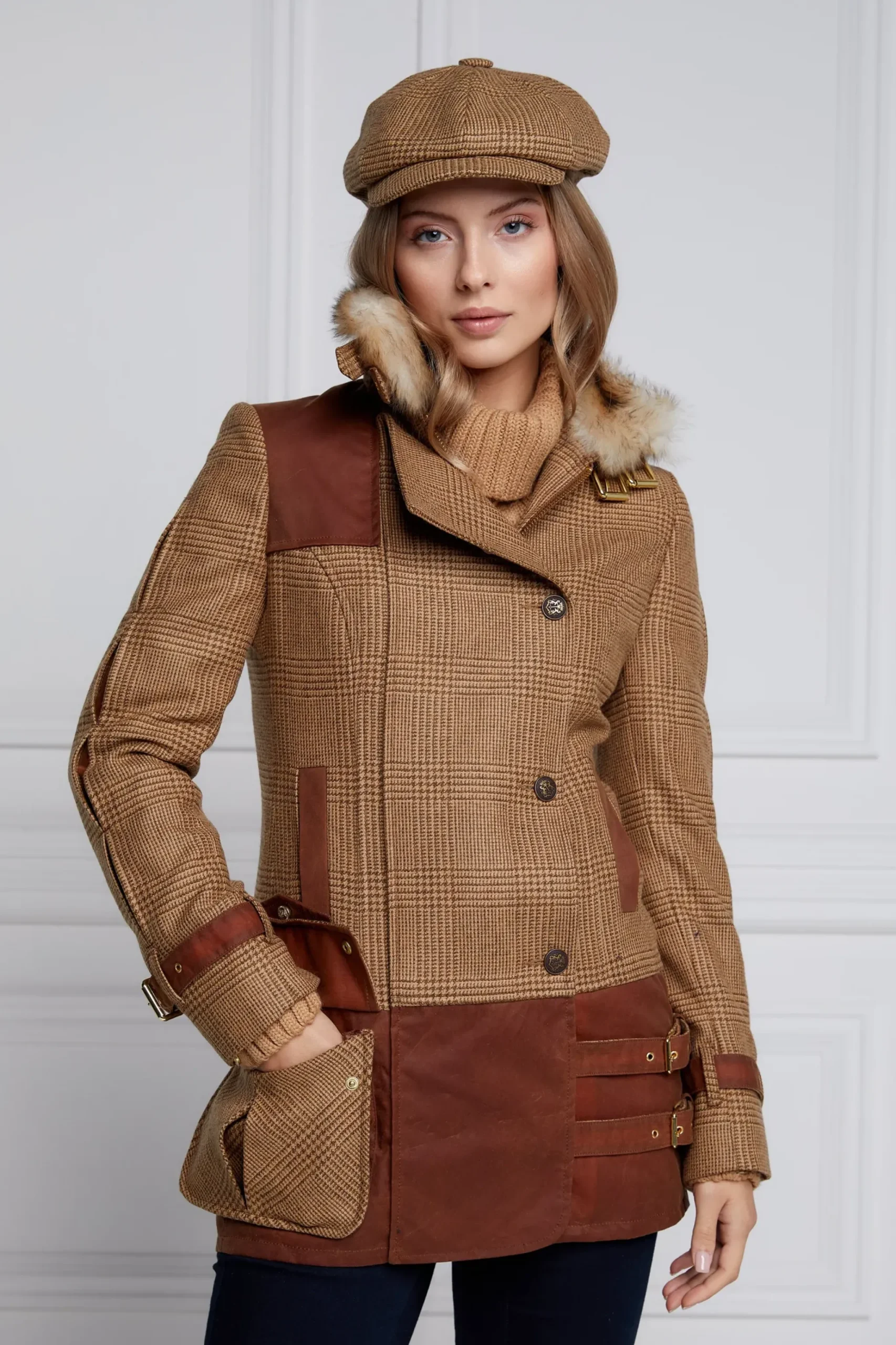 Holland Cooper Balmoral Field Jacket Tawny Online