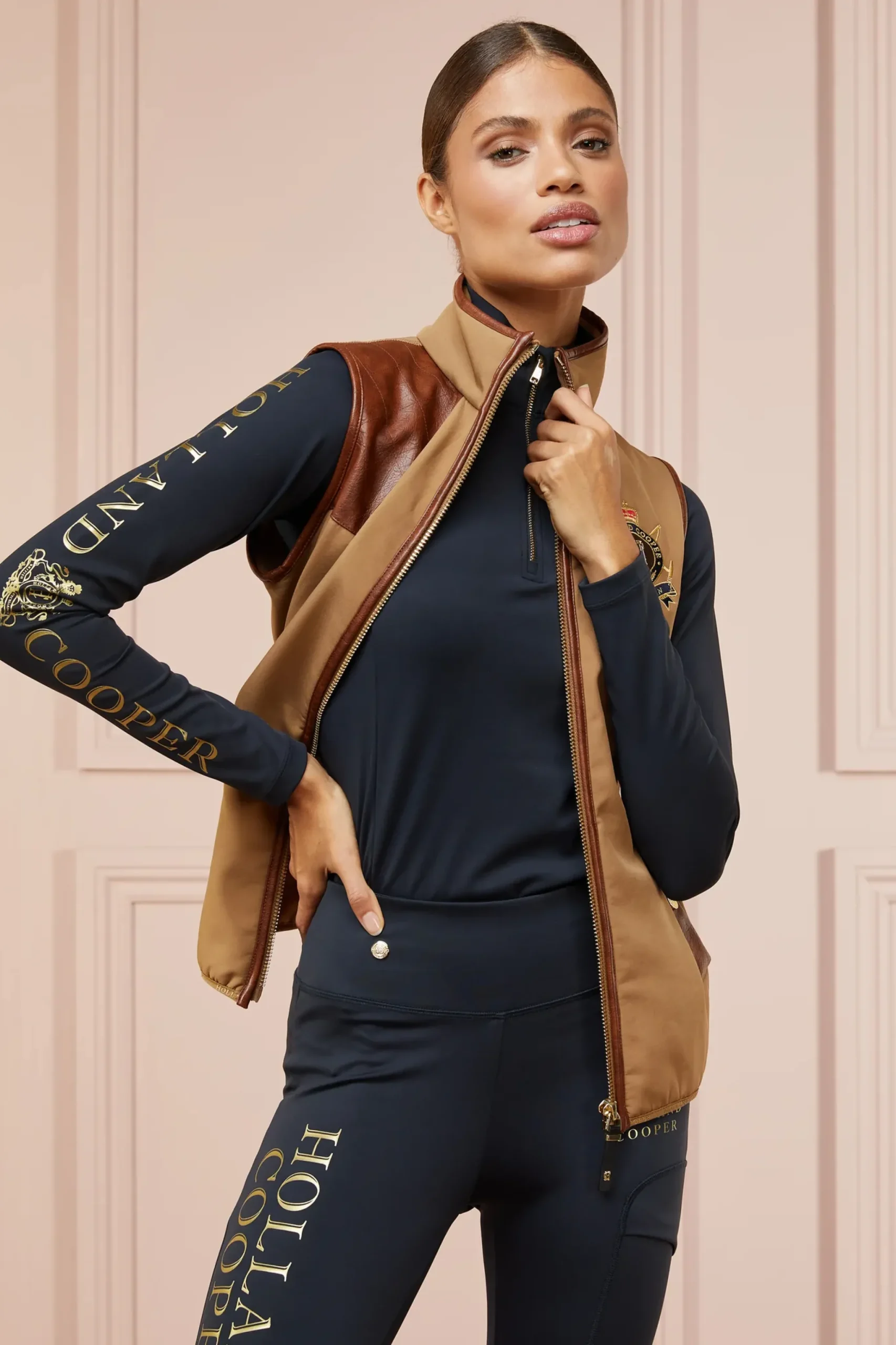 Holland Cooper Base Layer Slate Gold Outlet