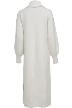 Holland Cooper Berkeley Roll Neck Dress Natural Clearance