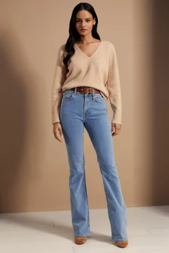 Holland Cooper Berkeley V-Neck Knit Camel Discount