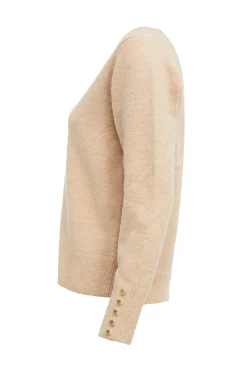 Holland Cooper Berkeley V-Neck Knit Camel Discount
