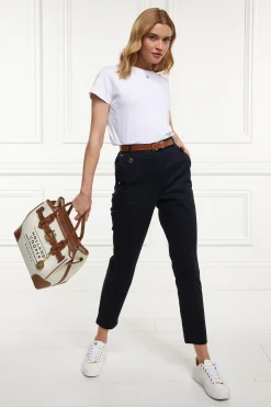 Holland Cooper Bexley Cigarette Trouser Ink Navy Best