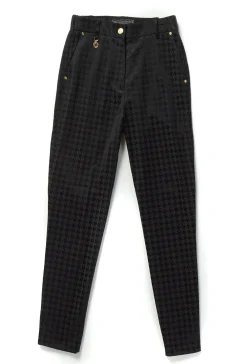 Holland Cooper Bexley Tailored Trouser Houndstooth Jacquard Online