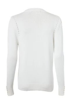 Holland Cooper Bibury Crew Neck Knit Natural New