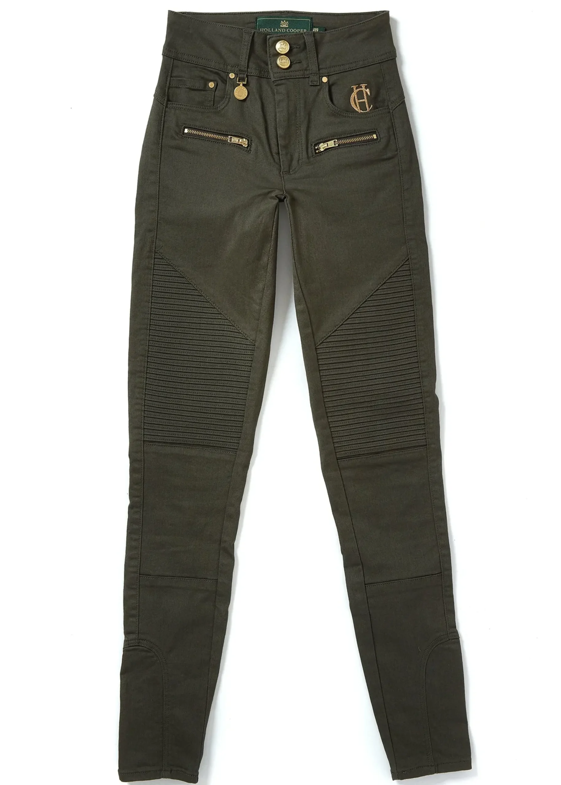Holland Cooper Biker Jean Hunter Green Best