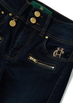 Holland Cooper Biker Jean Deep Indigo Hot
