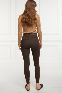 Holland Cooper Biker Jean Chocolate Hot