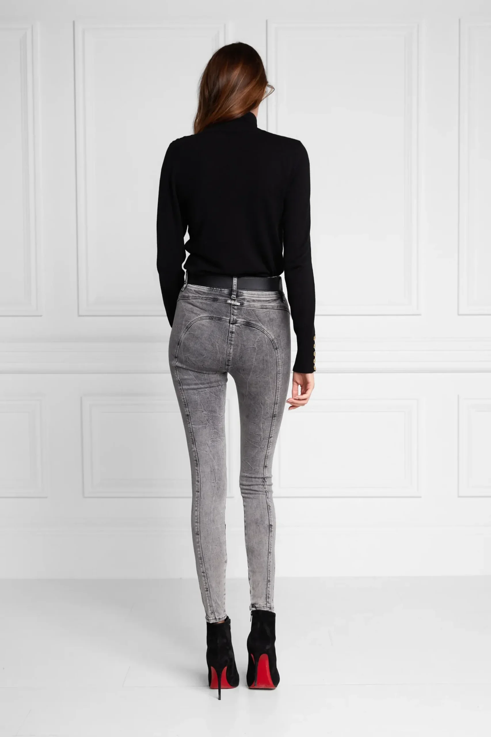 Holland Cooper Biker Jean Ash Grey Discount