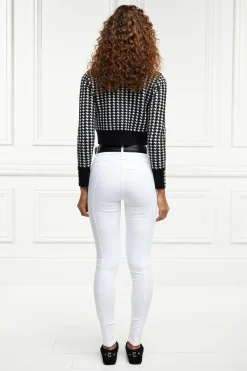 Holland Cooper Biker Jean Optic White Hot