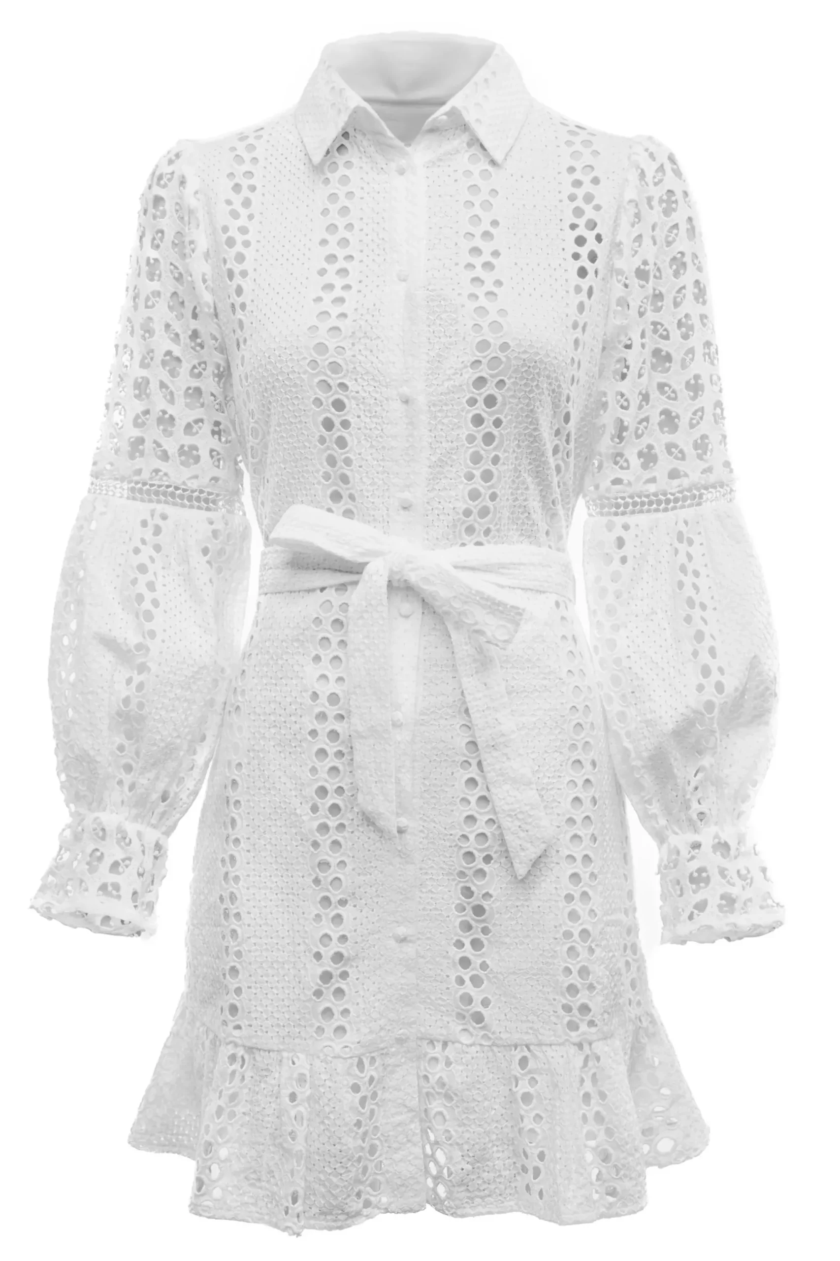 Holland Cooper Broderie Lace Dress Outlet