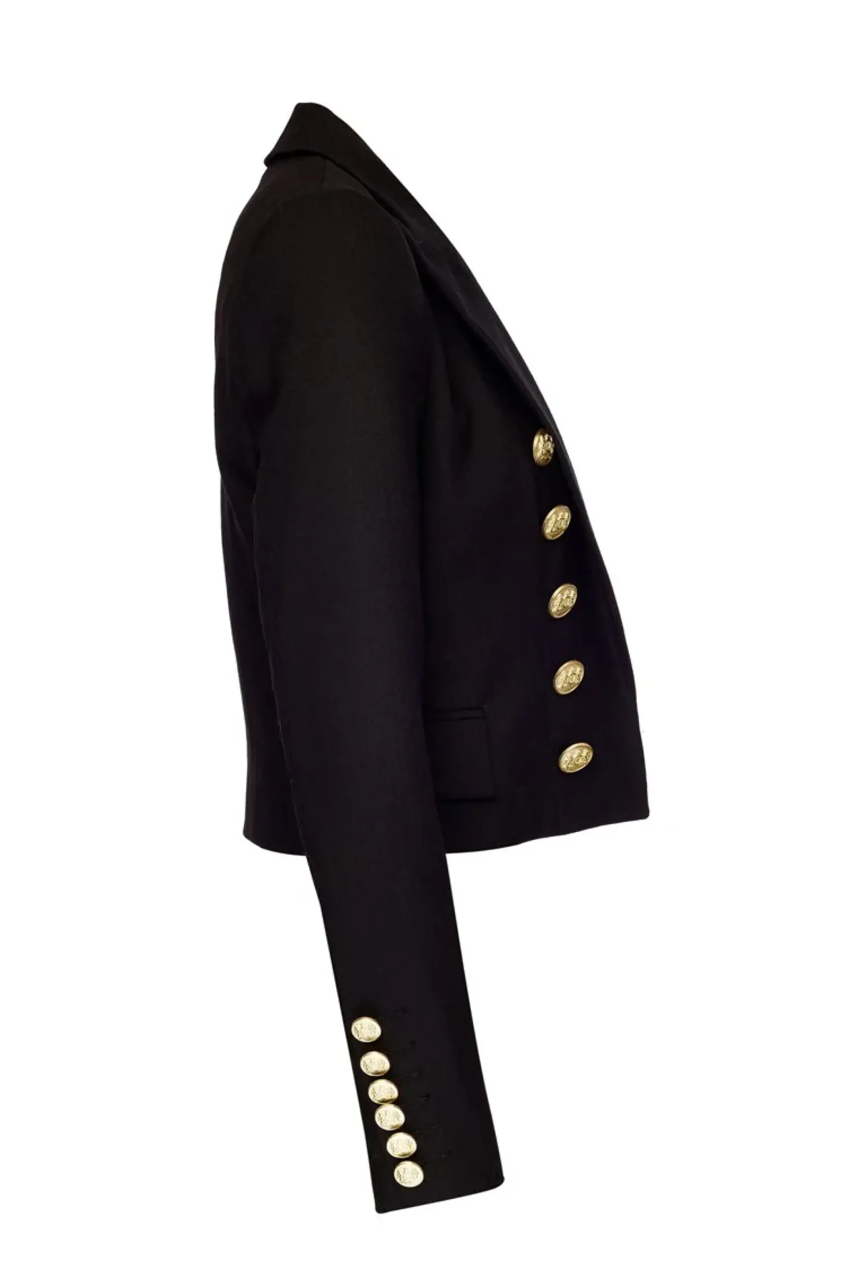Holland Cooper Brompton Jacket Black Barathea Clearance
