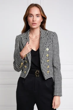 Holland Cooper Brompton Jacket Houndstooth Online