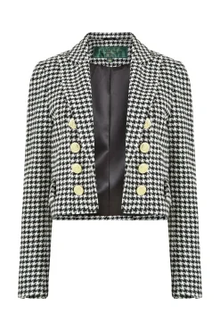 Holland Cooper Brompton Jacket Houndstooth Online