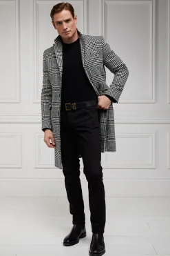 Holland Cooper Byron Crew Neck Knit Black Clearance