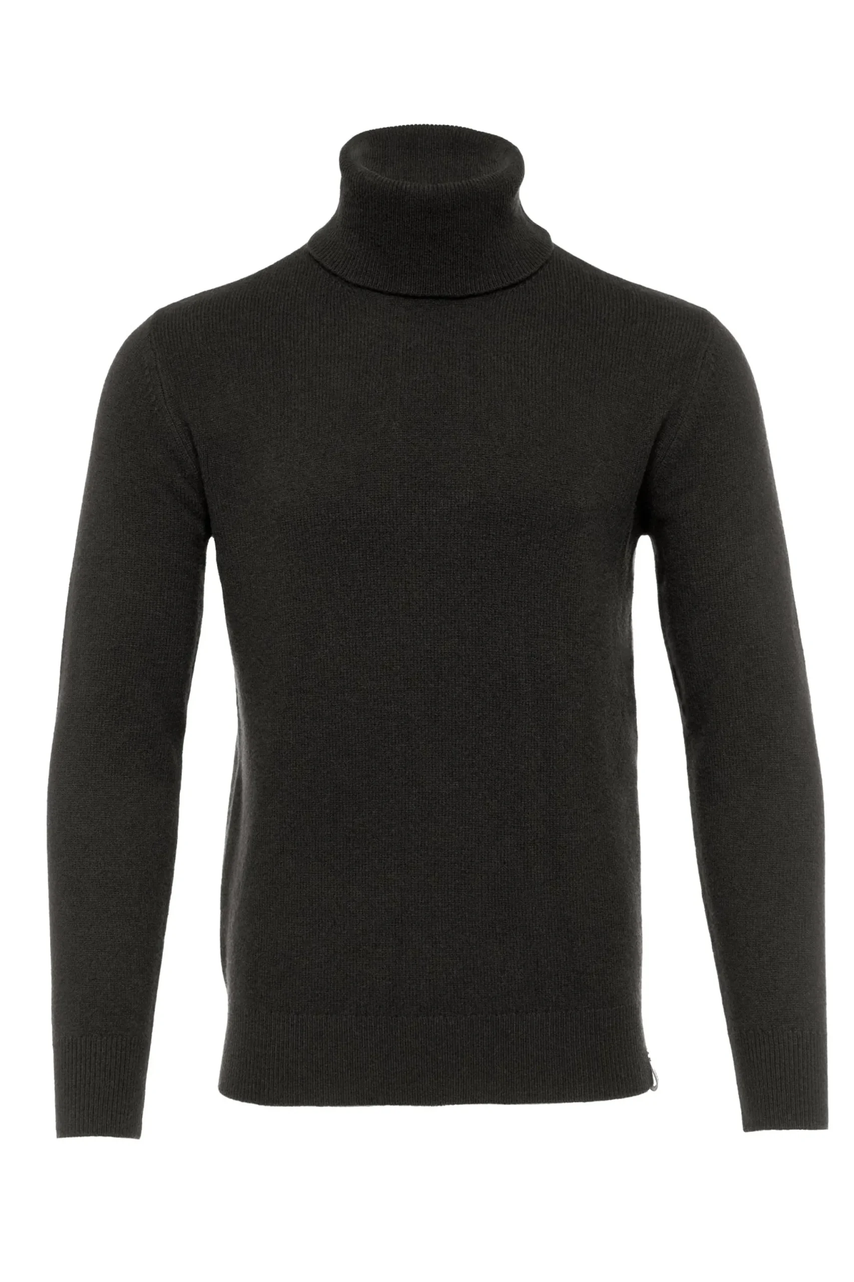 Holland Cooper Byron Roll Neck Knit Charcoal Sale