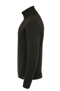 Holland Cooper Byron Roll Neck Knit Moss Online