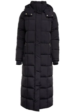 Holland Cooper Carrington Longline Coat Black